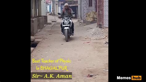 Physics Teacher Of Bhagalpur A K Aman Best Physics Teacher Youtube