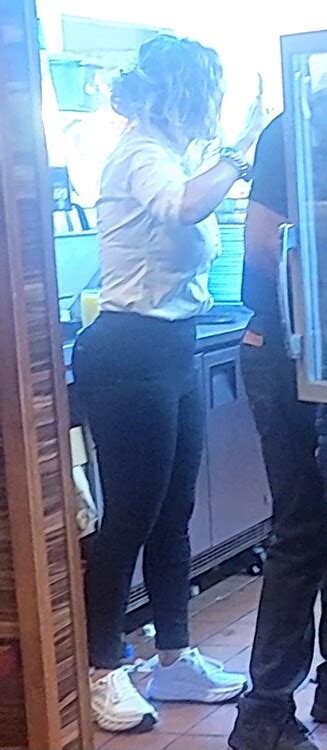 SMOKIN HOT Dennys Manager HUGE SHIRT BUSTING BOOBS Got Her Again Forum