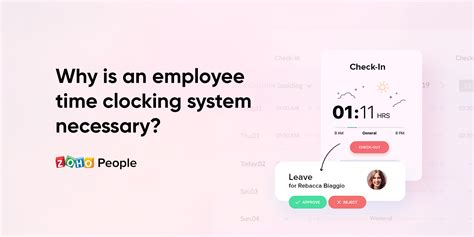 Why Organizations Should Use Employee Time Clocking Systems Zoho Blog