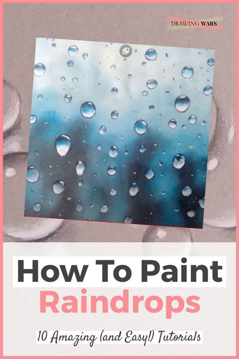 Rain Painting Acrylic Easy Abstract Painting Acrylic Modern