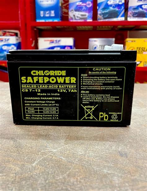 Exide Chloride Smf 12v 7ah Battery 12 Months At Best Price In New