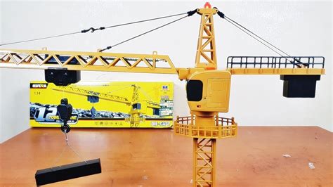 Assembly Tower Rc Crane Huina 1585 585 Scale 114 Unboxing Test