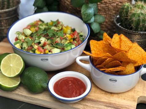 Mexicaanse Salsa Salade Simpel Recept Familie Over De Kook