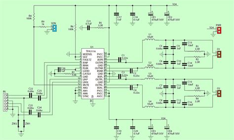 Микросхема tpa3110ld2 схема включения 82 фото