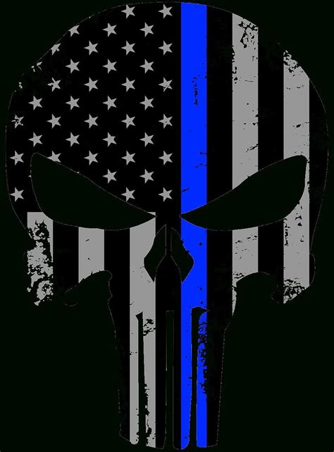 Thin Blue Line Iphone Wallpaper