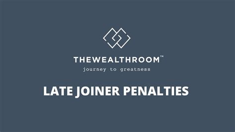 Late Joiner Penalties Youtube