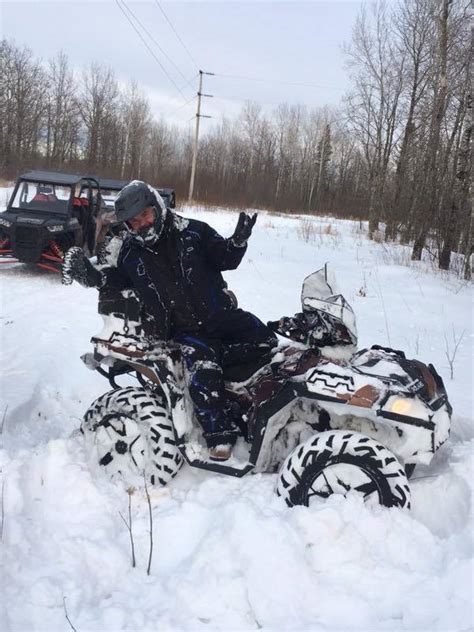 Experience Winter On An Atv