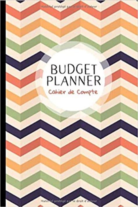 Budget Planner Cahier De Compte Livre Journal De Tenue De Compte