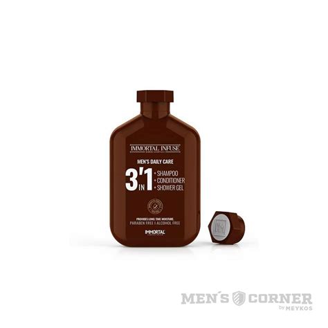 Immortal Infuse 3 In 1 Shampoo 500 Ml Mens Corner