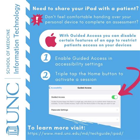 Ipad Guided Access With Patients Student Tech Guide