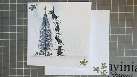 One Star And Four Mice At Christmas By Jo Rice Lavinia Stamps