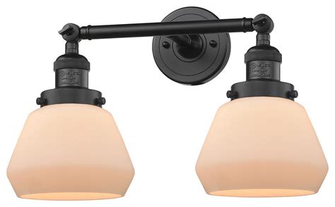 Innovations Fulton Light Dimmable Led Bathroom Fixture Black Antique