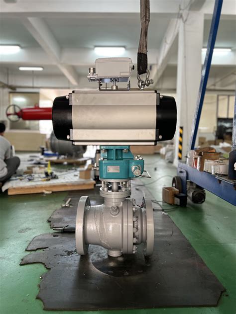 Ball Valve Pneumatic Actuator And Solenoids Valve