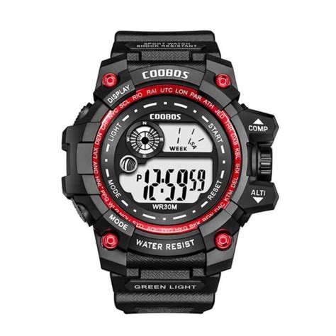 Nouveaux Hommes Led Montres Num Riques Lumineux Mode Sport Tanche