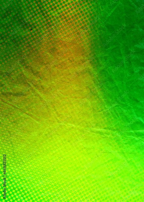 Green Abstract Vertical Background With Copy Space For Text Or Image