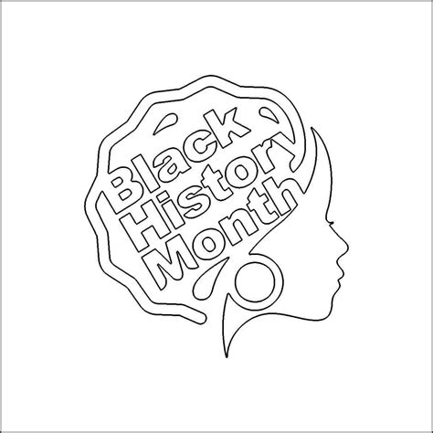 Free Printable Black History Month Coloring Pages