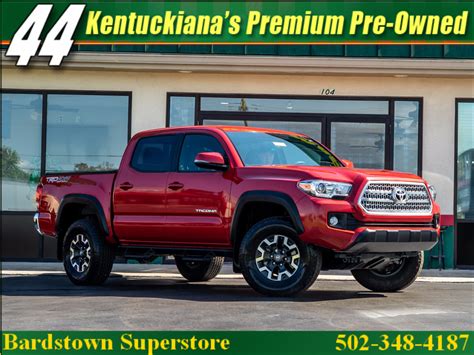 Used 2017 Toyota Tacoma Sr5 Double Cab Long Bed V6 6at 4wd For Sale In