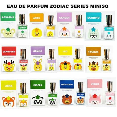 Jual Miniso Parfum Zodiak 12 Varian Zodiac Perfume Original Shopee