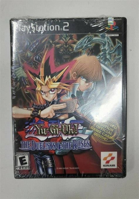 Yu Gi Oh The Duelists Of The Roses PS2 New Sealed Rare Find