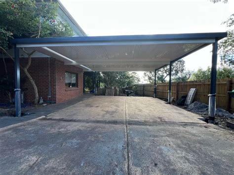 Steel Double Carport Rosebud VIC Trueline Carports