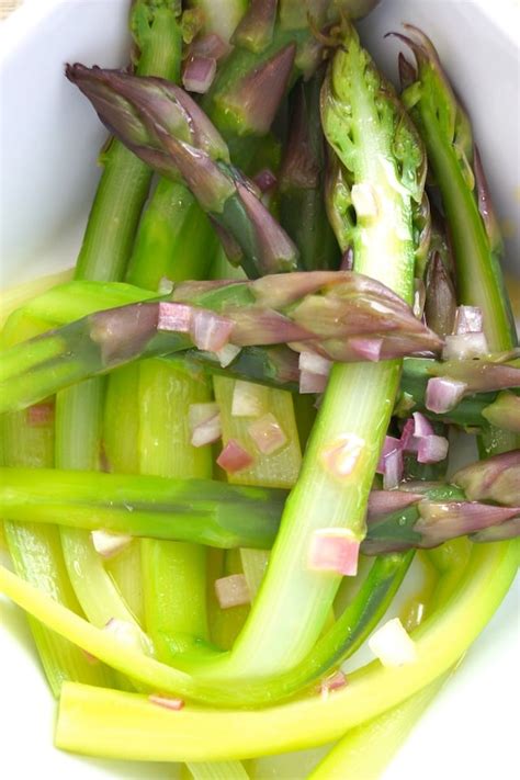 Purple Asparagus Recipe Cooking On The Weekends