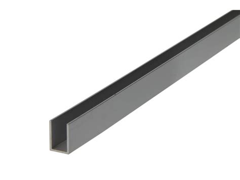 Arcansas U Profiel 2m 10x15 Mm Geanodiseerd Aluminium Mat Hubo