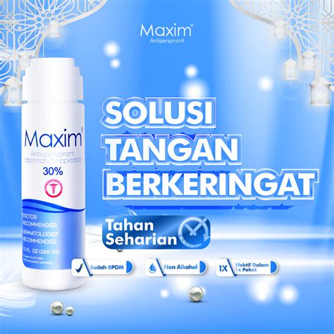 Jual Maxim Antiperspirant Deodoran Dabomatic Isi Ml Solusi