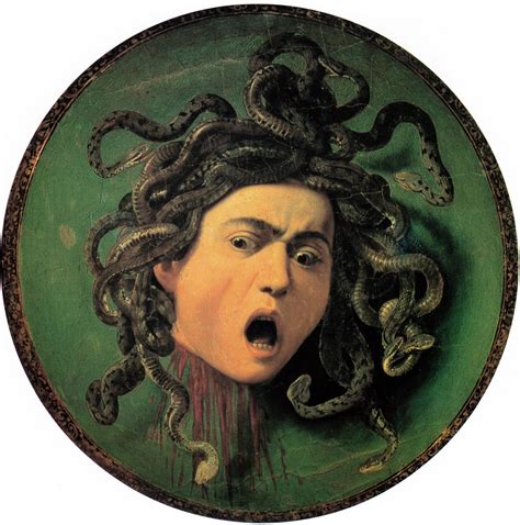 Caravaggio Medusa Baroque Painting Baroque Art Medusa