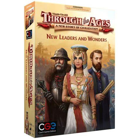 Through The Ages New Leaders And Wonders Expansion Arctic Board Games