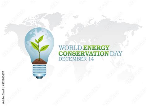 Vector Graphic Of World Energy Conservation Day Good For World Energy