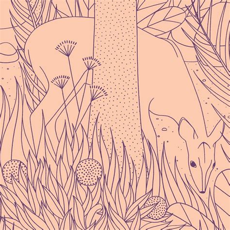 forest print  red door gallery