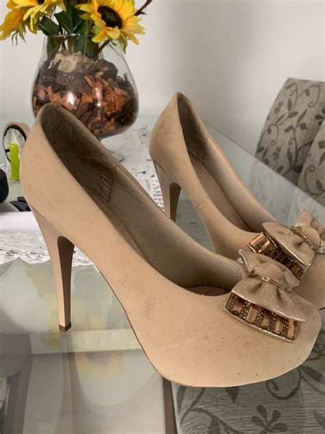 Sapato Nude Laco Sapato Feminino Vannora Usado Enjoei