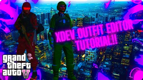 How To Get Any Modded Outfit In Gta Online Xdev Outfit Editor