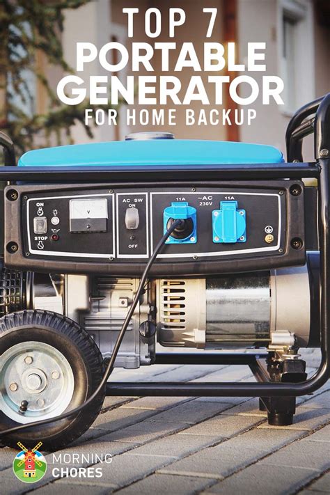 7 Best Portable Generators For Home Backup Reviews