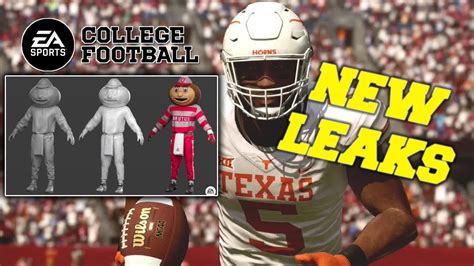 New Leaks For Ea Sports College Football 2024 Youtube