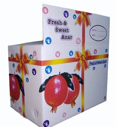 Single Phase Ply Kg Fruit Packaging Corrugated Box At Rs Piece