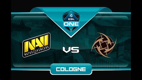 Navi Vs Nip Highlights Esl One Cologne Youtube