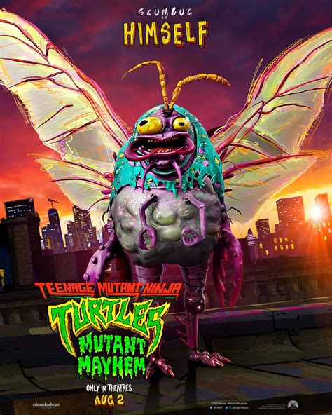 Teenage Mutant Ninja Turtles Mutant Mayhem Releases New Posters