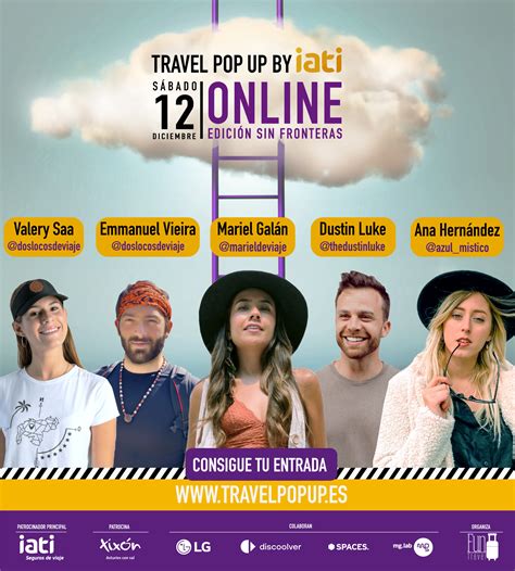 Travel Pop Up Un evento online que reúne a los mejores youtubers de