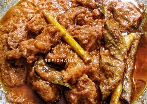 Cara Membuat Rendang Daging Sapi Sederhana Dan Meresap