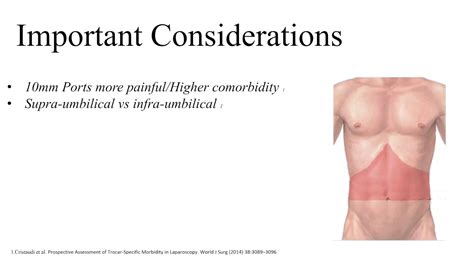 Port Placement For Laparoscopic Colonic Resections Youtube