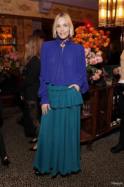 Leslie Bibb Flashes Her Nude Tits In A See Through Blouse 7 Photos TheFappening