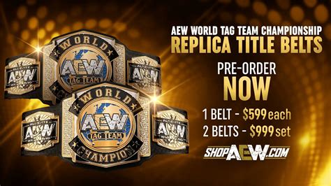 All Elite Wrestling On Twitter Pre Order Your Aew World Tag Team