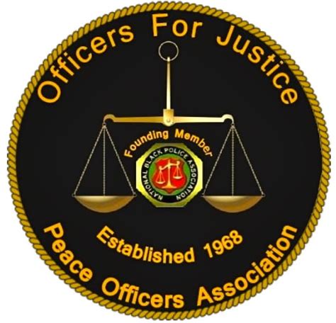 Officers For Justice Peace Officers Association Updated November 2024