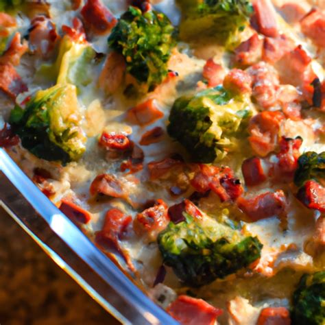 Cheesy Bacon Broccoli Casserole Tastes Like Happy Food Recipe Blog