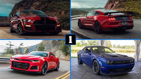 La Mustang Shelby GT500 Face Aux Challenger Hellcat Et Camaro ZL1