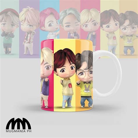 Kpop Mugs Mugmania Kpop Member Jungkook V Jimin Jin Suga