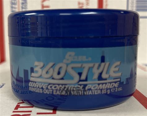 Lusters S Curl 360 Style Wave Control Pomade Hair Grease 3 Oz Ebay