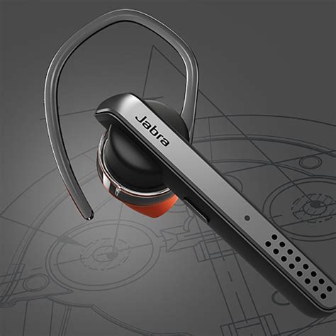 Jabra Talk 45 Mono Bluetooth Headset Silver Black