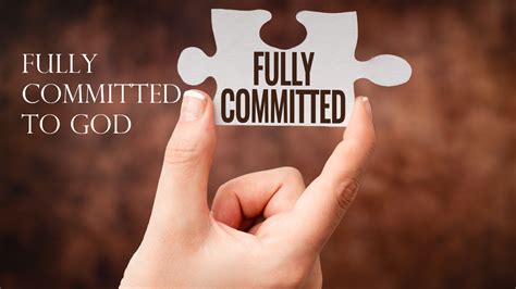 Fully Committed To God Bible Baptist Church Of South East Qld